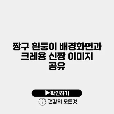 짱구 흰둥이 배경화면과 크레용 신짱 이미지 공유